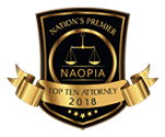 National Academy of Personal Injury Attorneys, Top Ten Attorney 2018